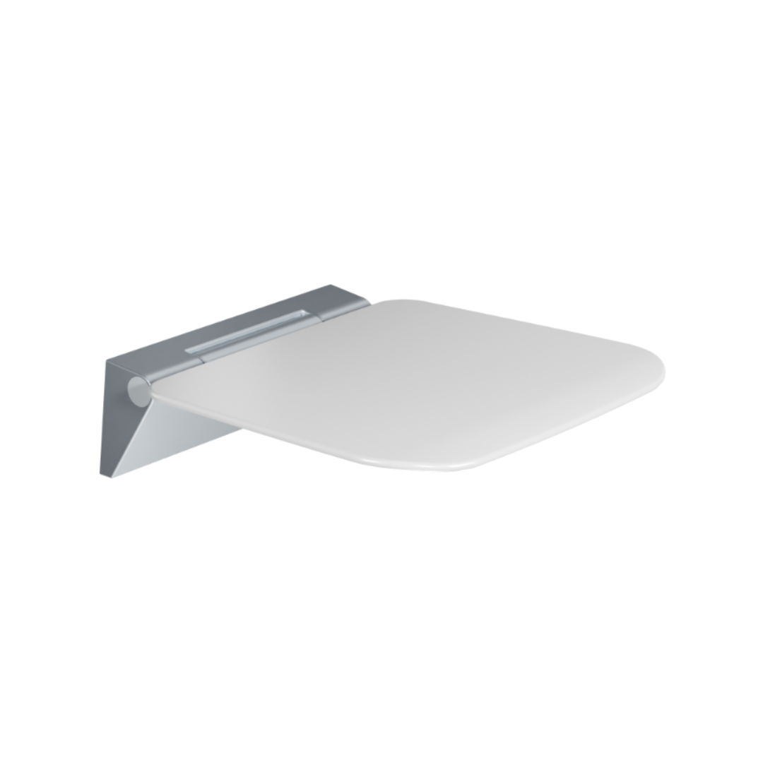 Excellent Seduro Premium składane siedzisko prysznicowe, biały