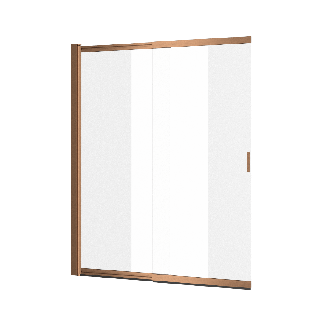 Excellent parawan nawannowy 110x140 cm rozsuwany miedziany szczotkowany