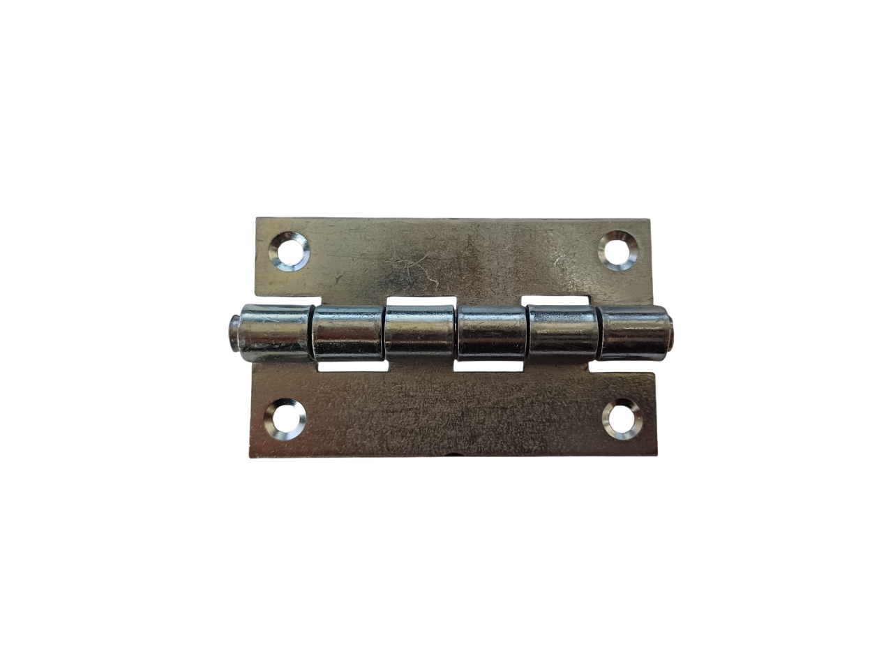 Zawias meblowy skrzydełkowy stalowy chrom 75x45mm uniwersalny