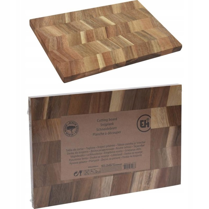 Deska do krojenia kuchenna 30 x 20 cm akacja