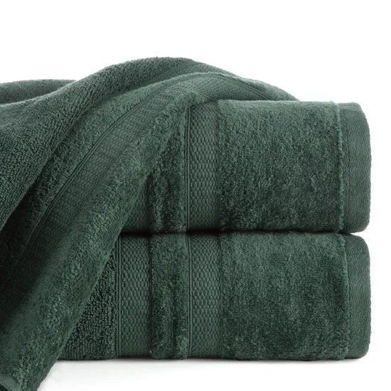 Ręcznik kąpielowy 50x90 ciemnozielony 100% bawełna 500g PORTO 470050
