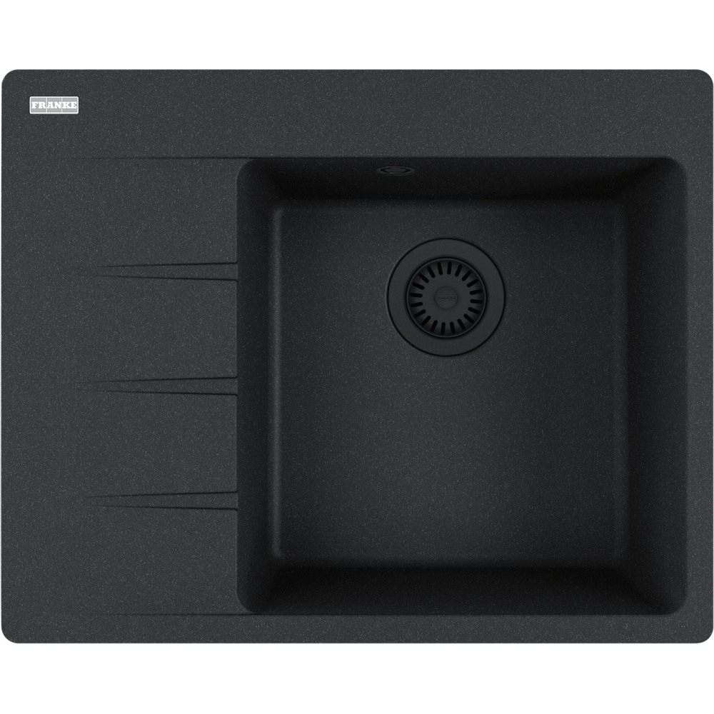 Franke Zlewozmywak Centro CNG 611-62 TL Onyx z Ociekaczem 114.0740.850
