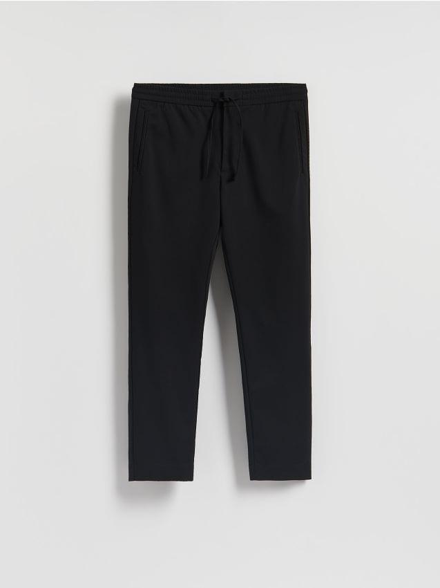 Reserved - Spodnie joggery - czarny