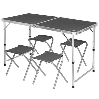 Zestaw mebli turystycznych NILS CAMP NC1633 Ciemnoszary
