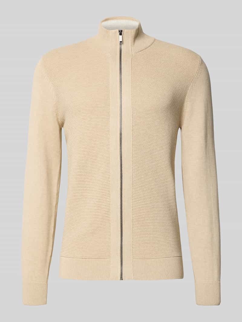 Kurtka z dzianiny ze stójką