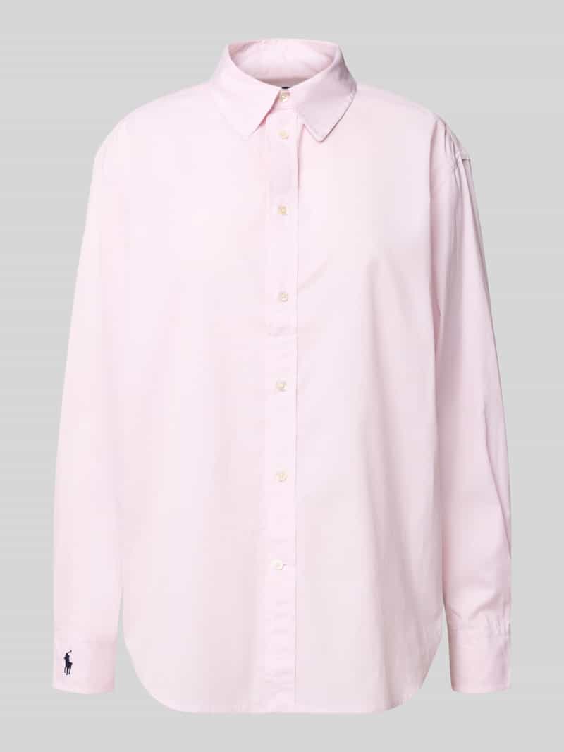 Bluzka koszulowa z listwą guzikową