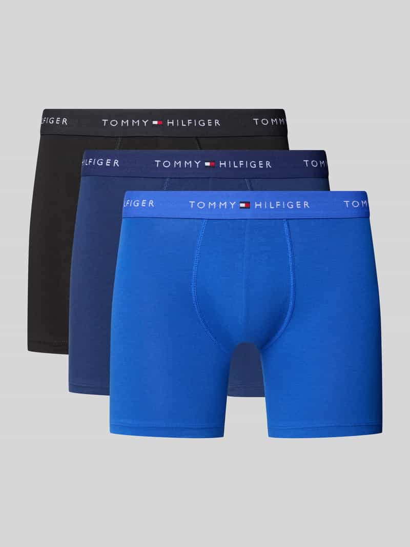 Obcisłe bokserki o kroju slim fit z mieszanki bawełny