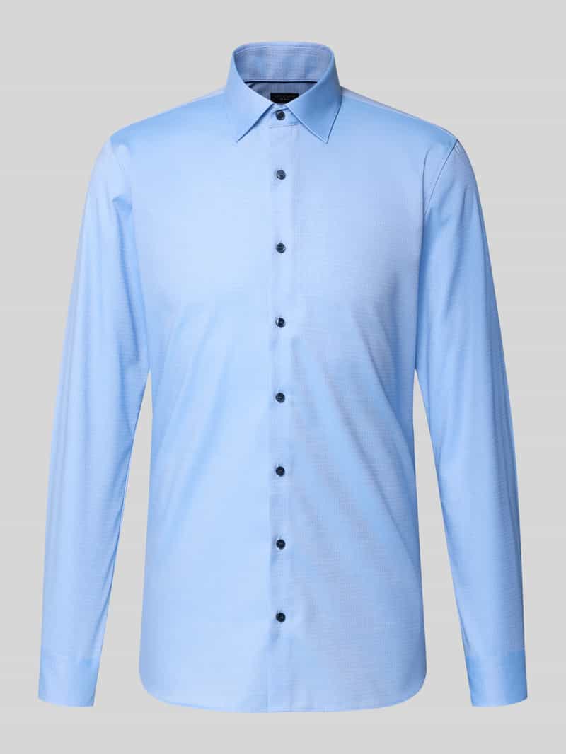 Koszula biznesowa o kroju Super Slim Fit z kołnierzykiem typu kent