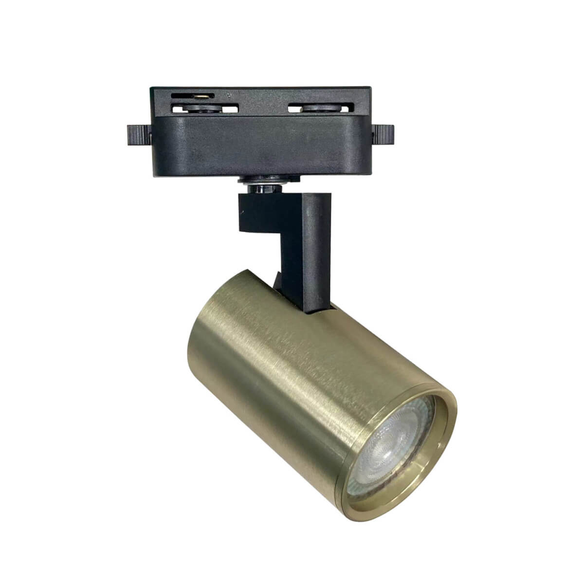1-fazowy reflektor sufitowy do szynoprzewodów LYNX 329547 metalowy złoty