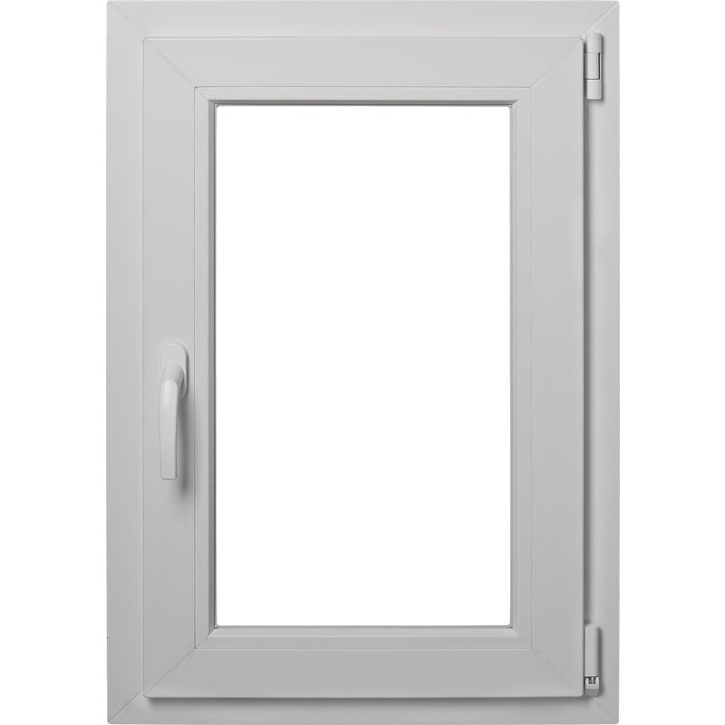 Okno PCV 3-szybowe fasadowe MD85 O4 białe 565x835 mm rozwierno-uchylne lewe