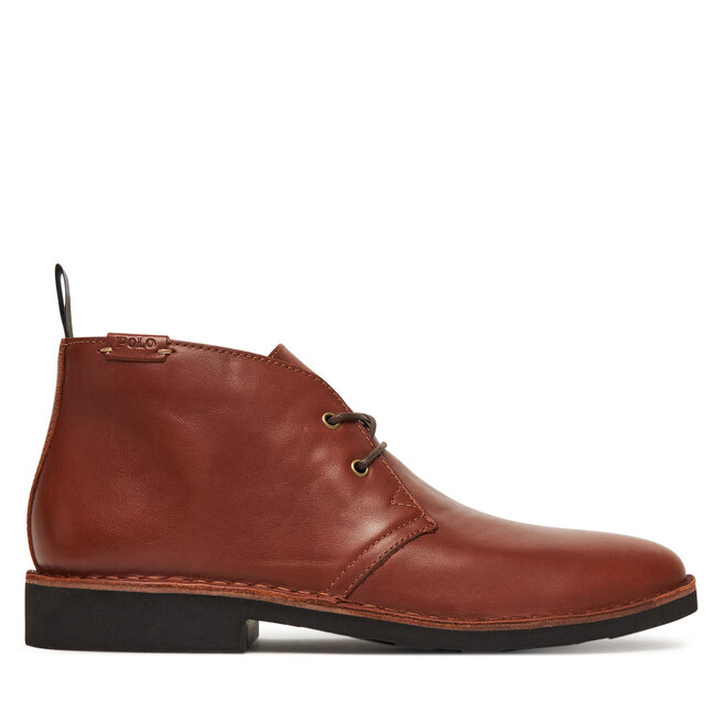 Trzewiki Polo Ralph Lauren Talan Leather Chukka Boot 812913548001 Brązowy