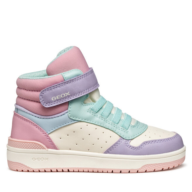 Sneakersy Geox J Washiba J36HXA 05415 C8343 D Różowy