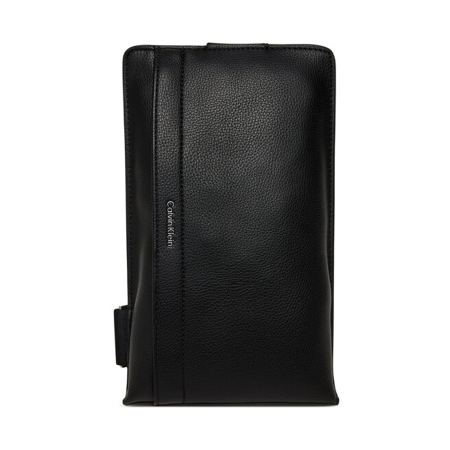 Saszetka Calvin Klein Raised Square Sling LV04D3271G Czarny