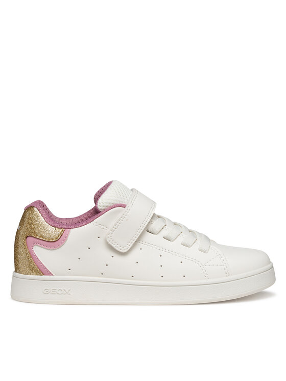 Geox Sneakersy J Eclyper J36LRA 0BCKC C0674 D Biały