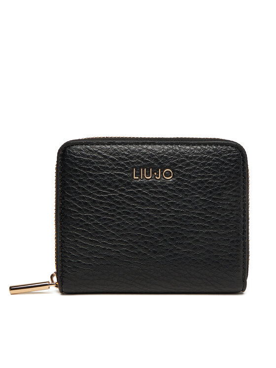 Liu Jo Duży Portfel Damski Ecs M Zip Around AF5156 E0027 Czarny