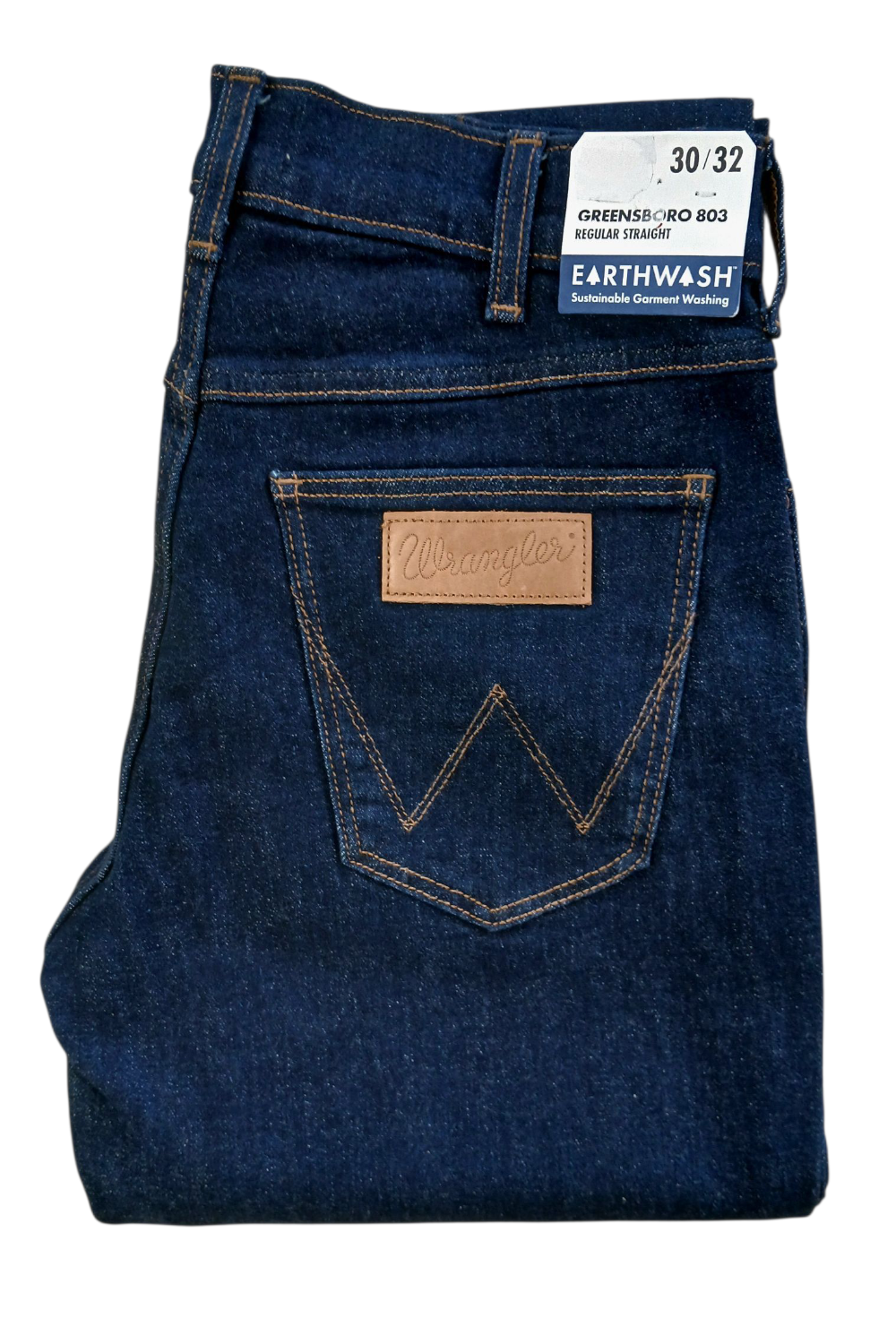 WRANGLER GREENSBORO 803 REGULAR STRAIGHT DAY DRIFTER JEANSY MĘSKIE sec