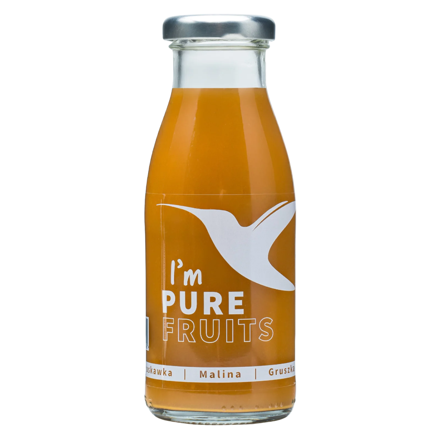 Collibre Pure Fruits, sok przecierowy, truskawka, malina i rabarbar, 250 ml