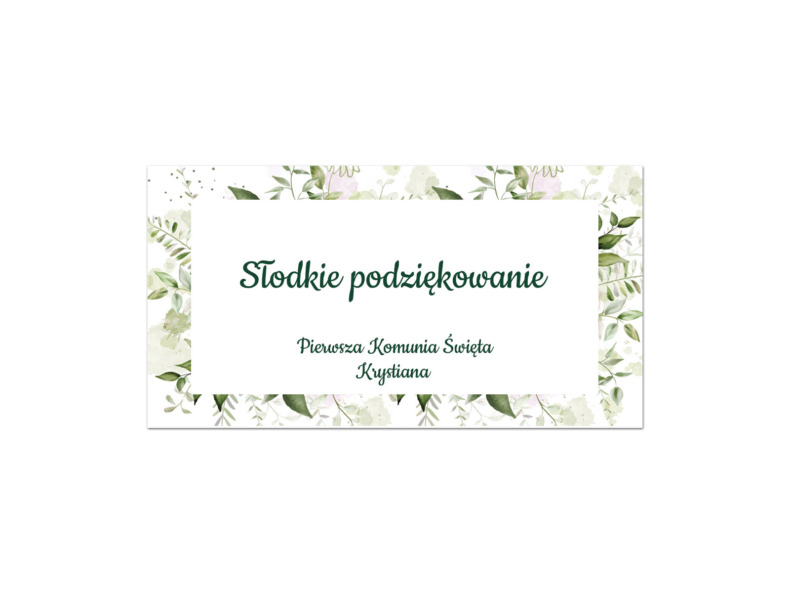 Naklejki personalizowane na pudełka na ciasto - 30 szt.