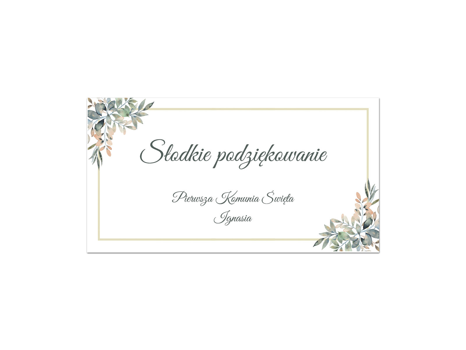 Naklejki personalizowane na pudełka na ciasto - 30 szt.