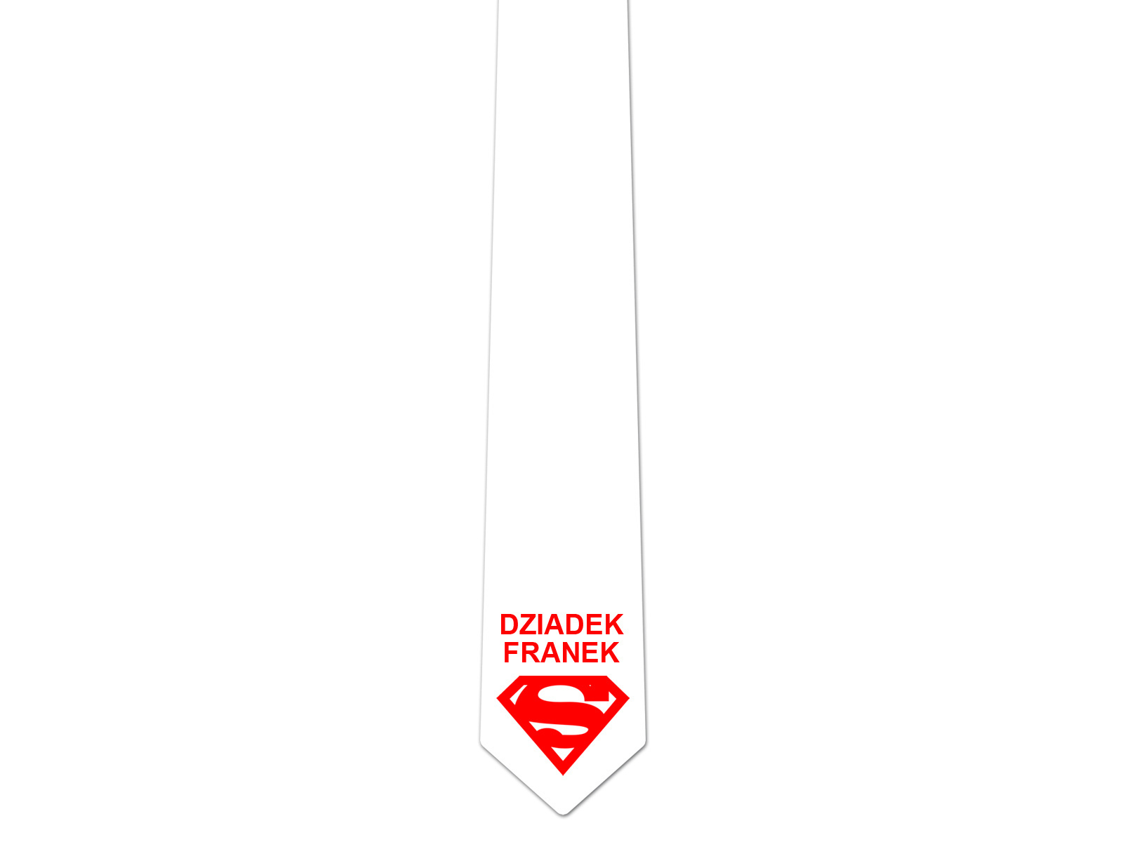 Krawat PREMIUM personalizowany na dzień dziadka
