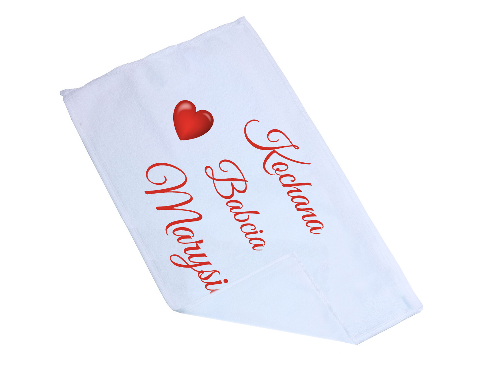 Ręcznik personalizowany na dzień babci - 30x50 cm