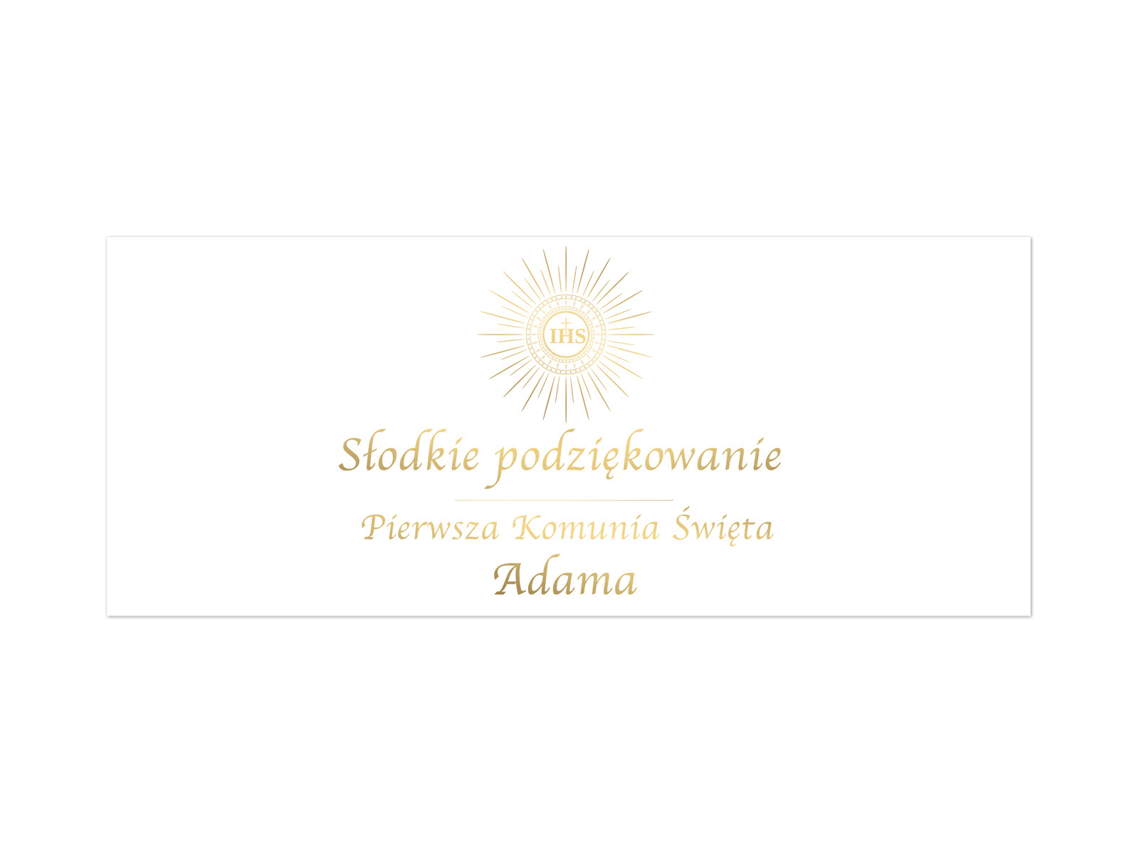 Naklejki personalizowane na pudełka na ciasto - 8 szt.