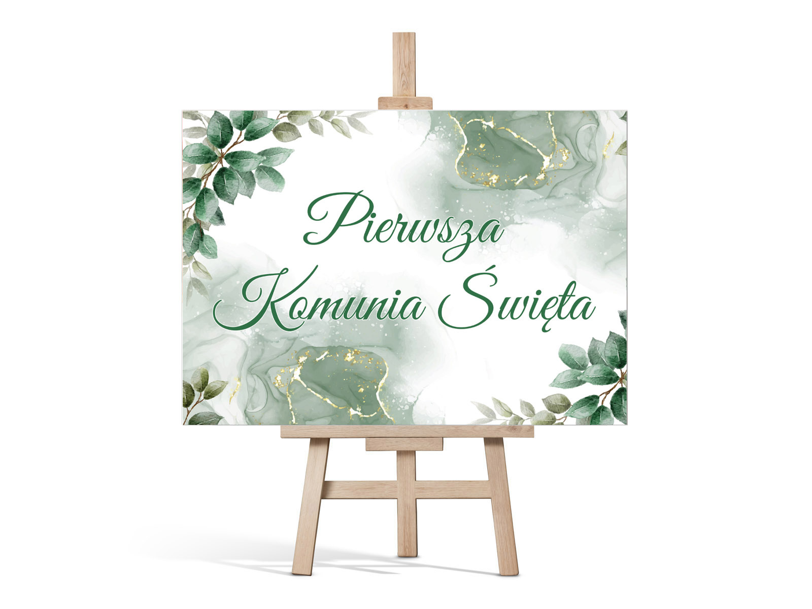 Plakat komunijny - I Komunia Święta - 68x48 cm