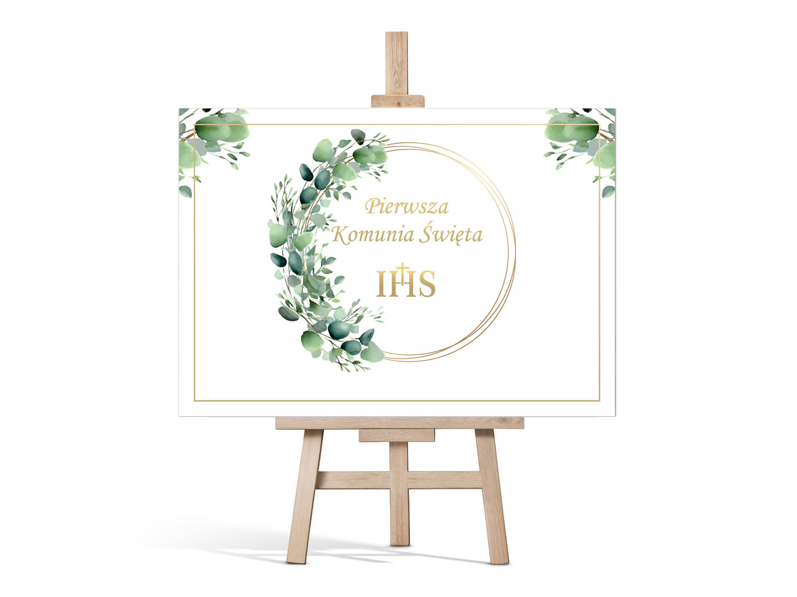 Plakat komunijny - I Komunia Święta - 68x48 cm