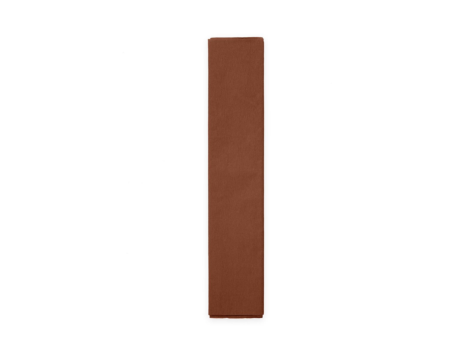 Papier krepowy do pakowania prezentów brązowy - 50 x 250 cm - 1 szt.