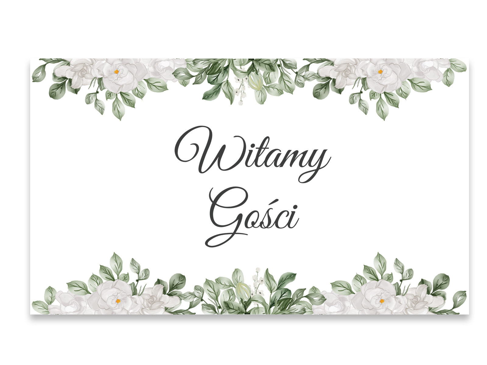 Plakat Weselny - 90x60 cm