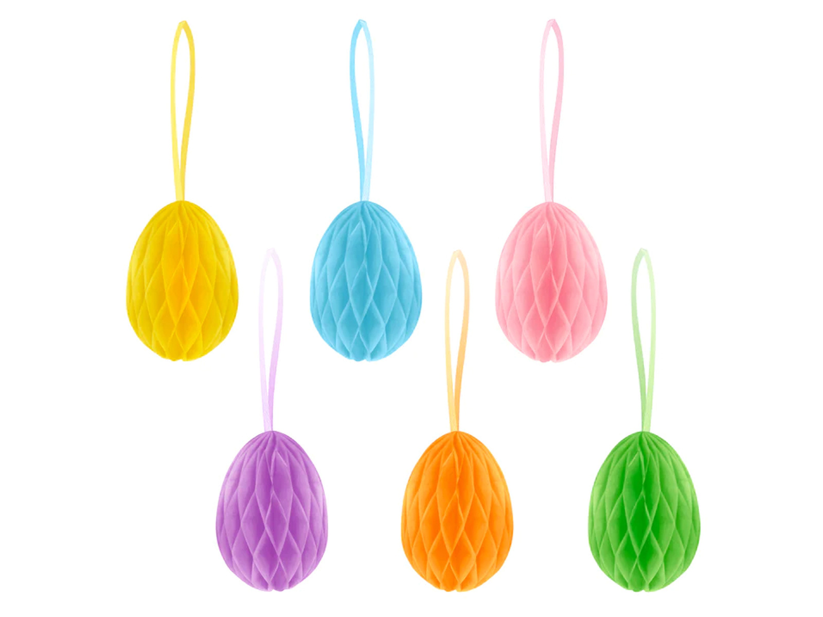Zawieszki Jajka - 6 szt.