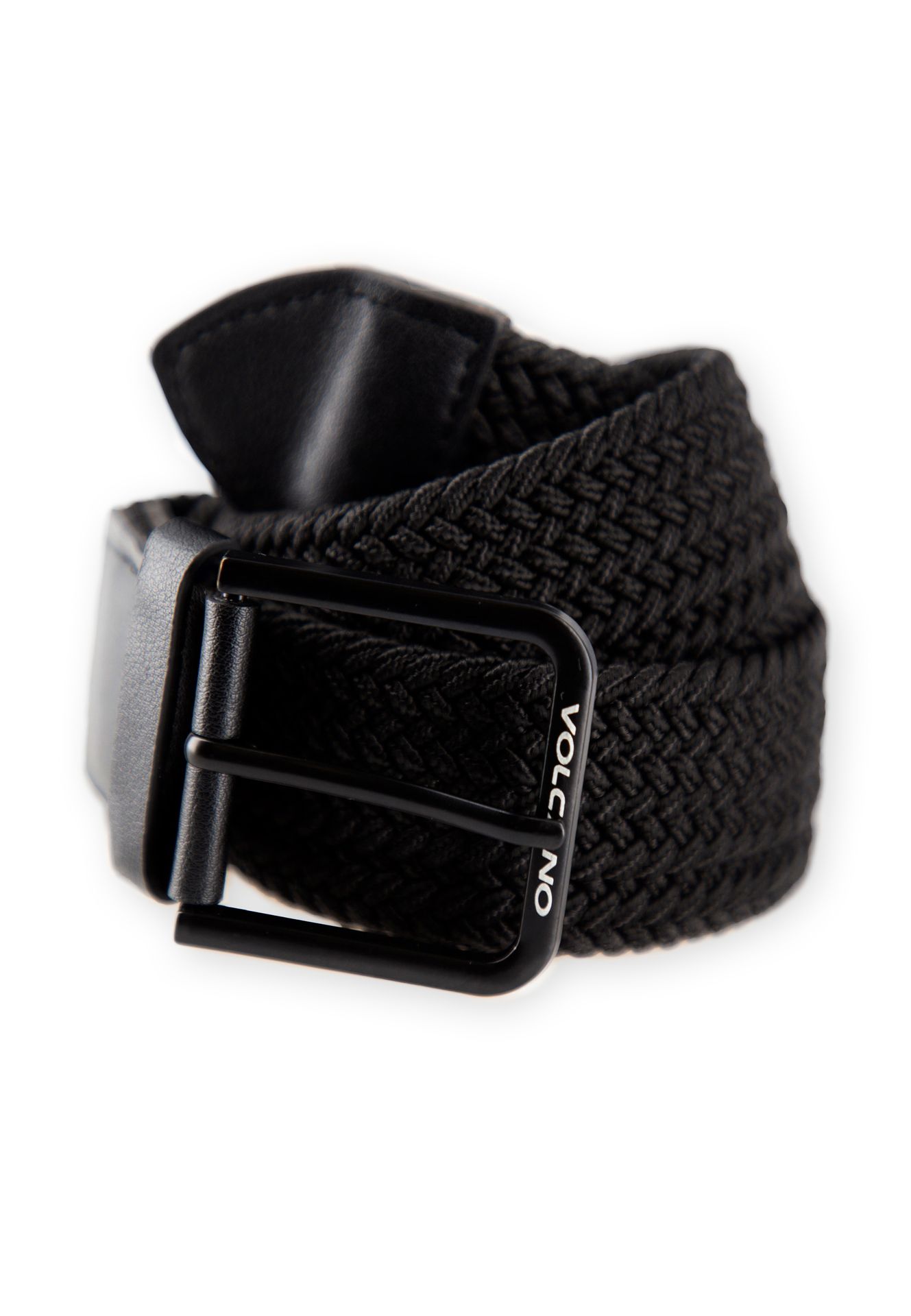 Dzianinowy, pleciony pasek męski A-TOM