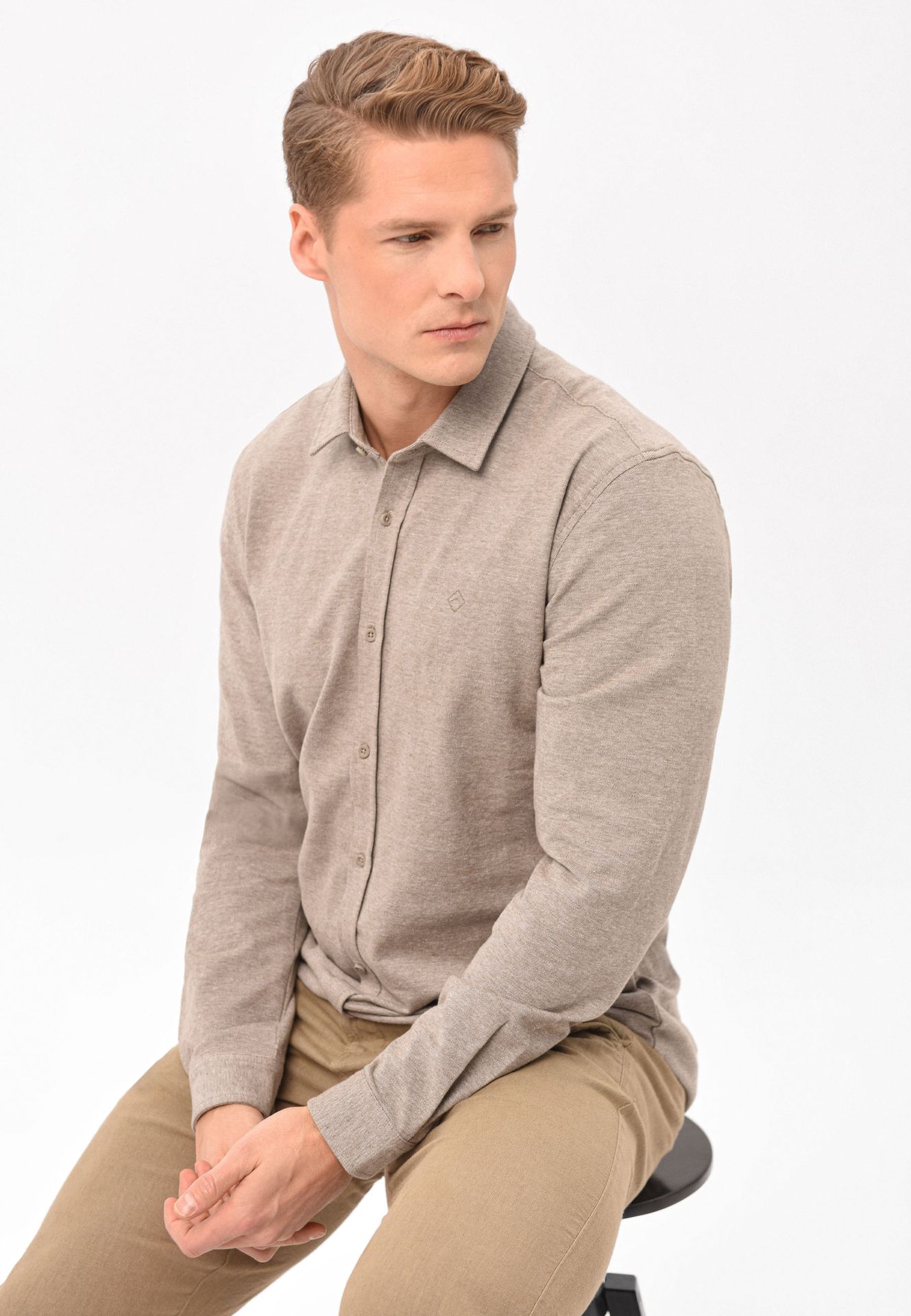 Miękka koszula, Slim Fit, K-STERRY