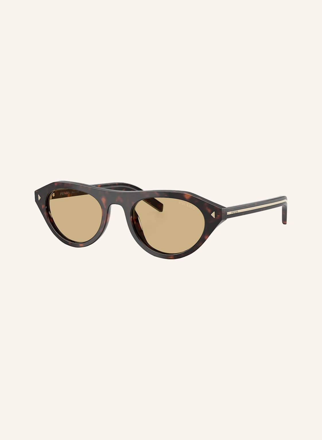 Prada Okulary Przeciwsłoneczne Pr b15s braun