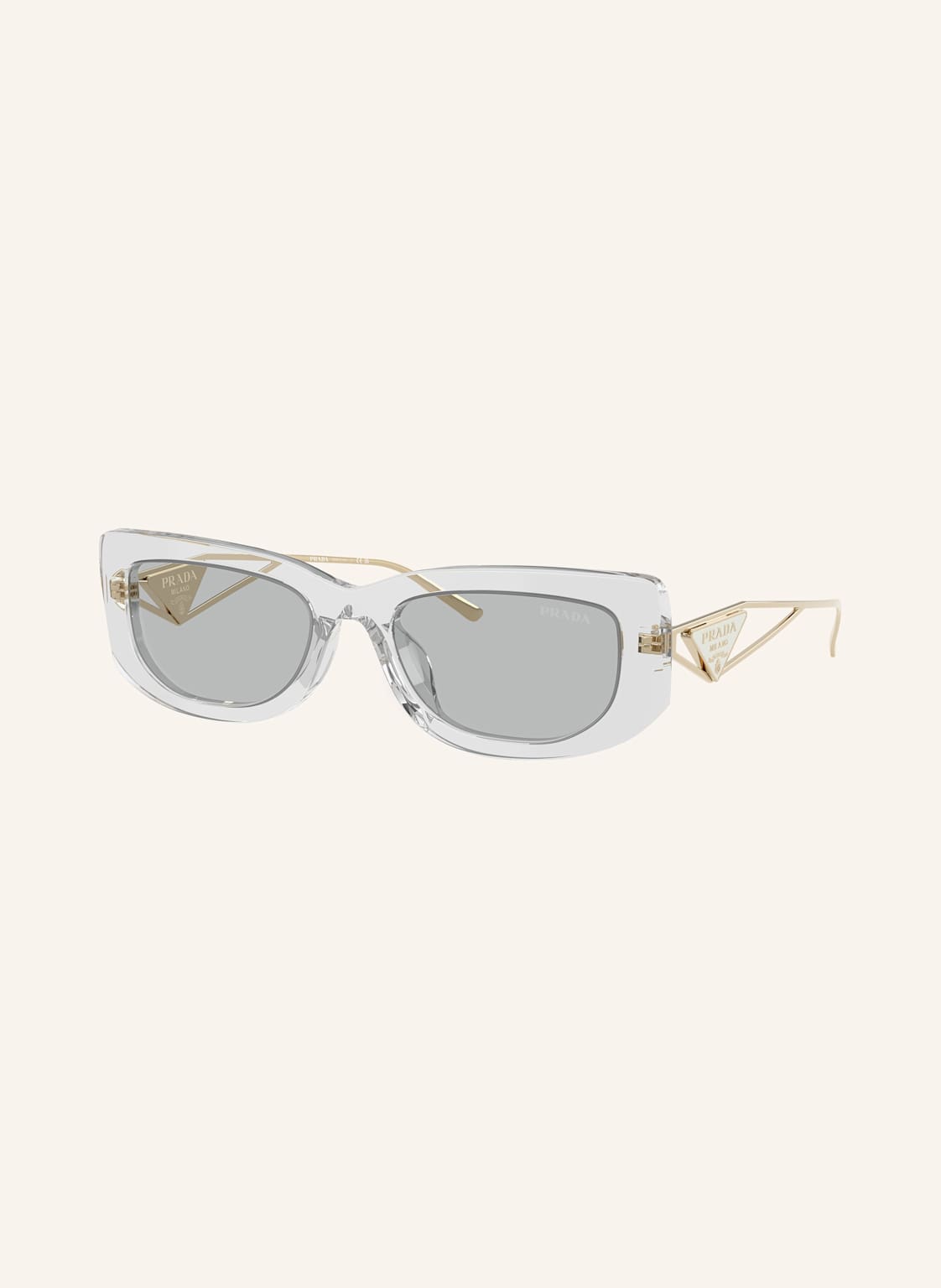 Okulary Przeciwsłoneczne Prada PR 14YS Transparent Grey
