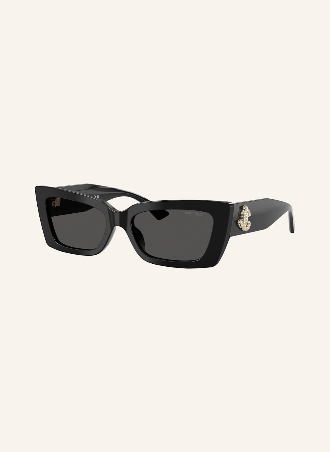 Jimmy Choo Okulary Przeciwsłoneczne jc5037bu schwarz
