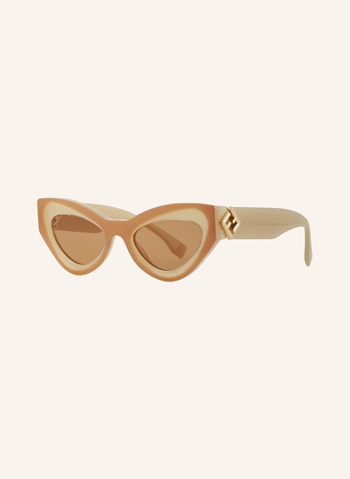 Fendi Okulary Przeciwsłoneczne fn000801 braun