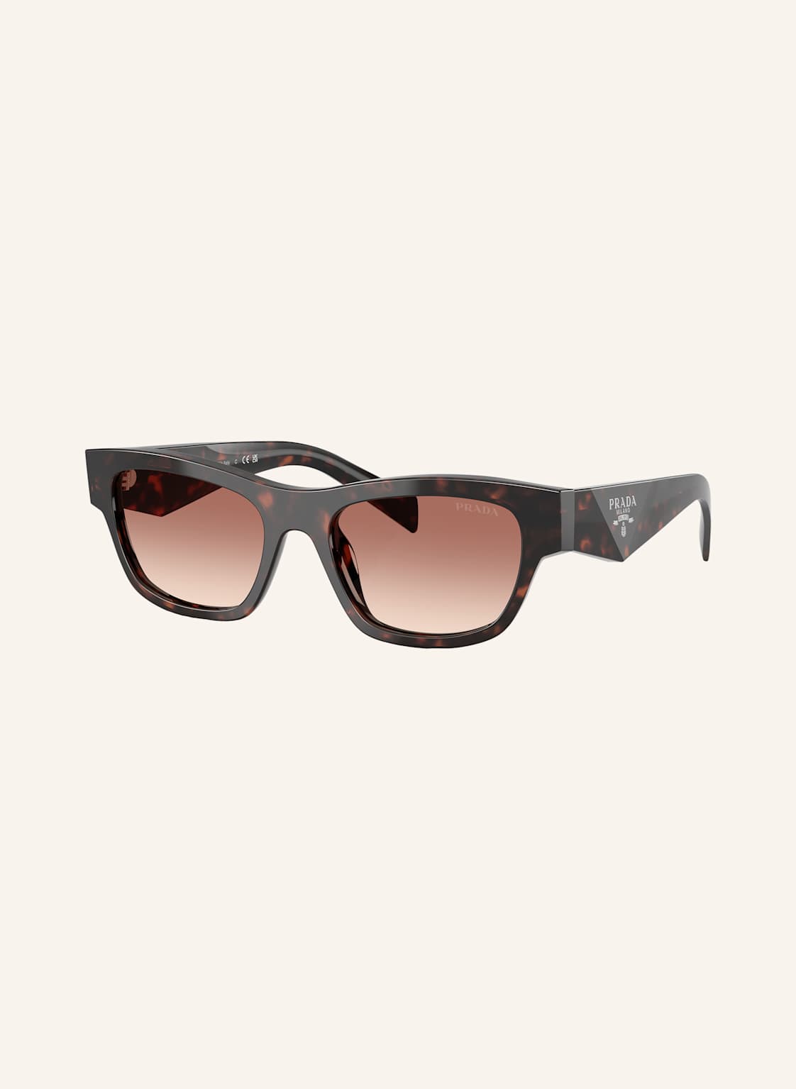 Prada Okulary Przeciwsłoneczne Pr b09s braun