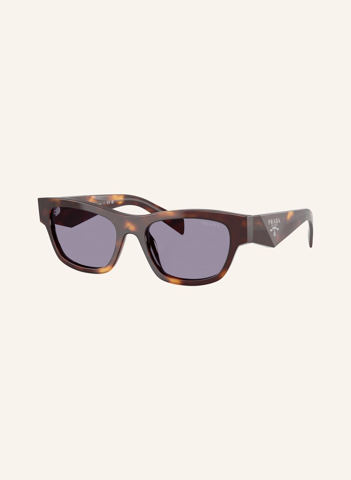 Prada Okulary Przeciwsłoneczne Pr b09s braun
