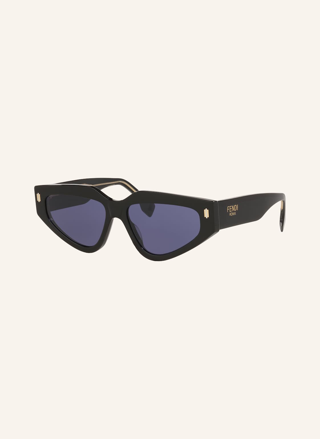 Fendi Okulary Przeciwsłoneczne Fendi Roma fe40163u schwarz