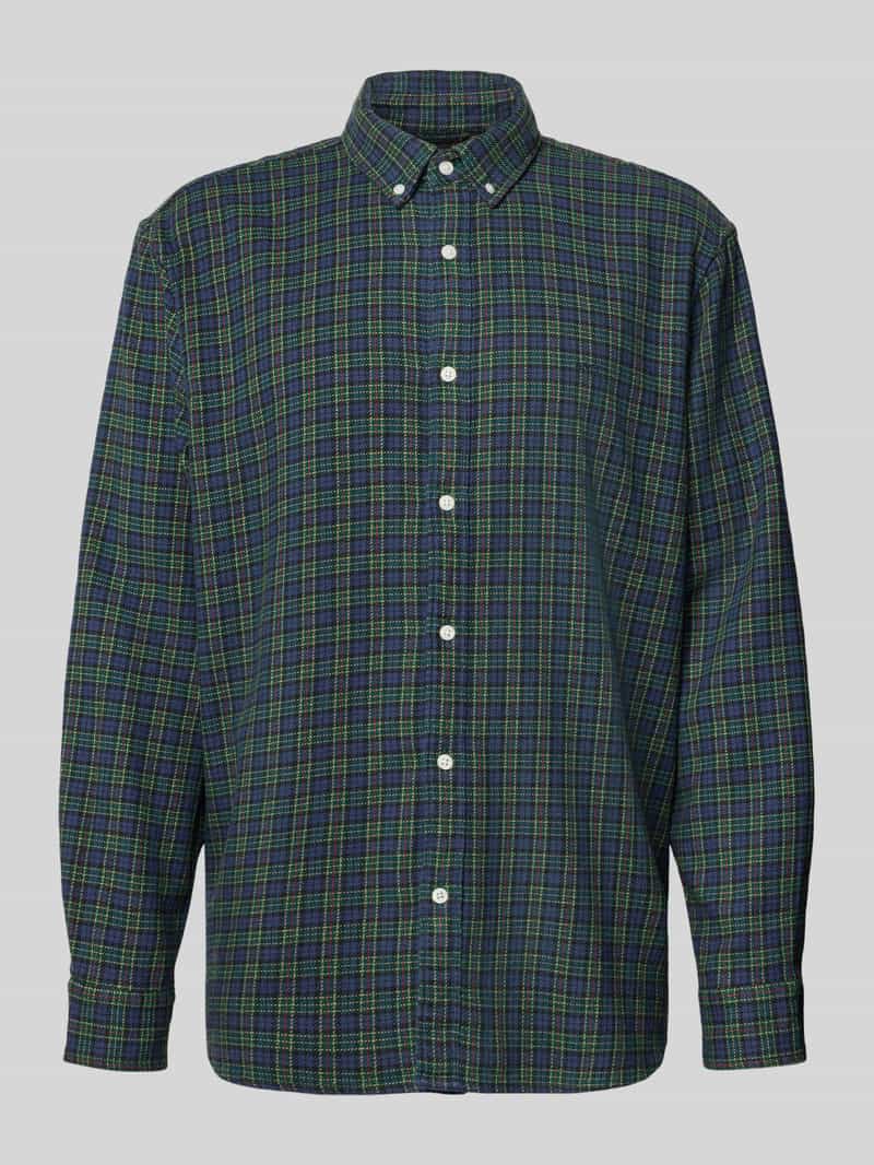 Koszula casualowa o kroju relaxed fit z kołnierzykiem typu button down