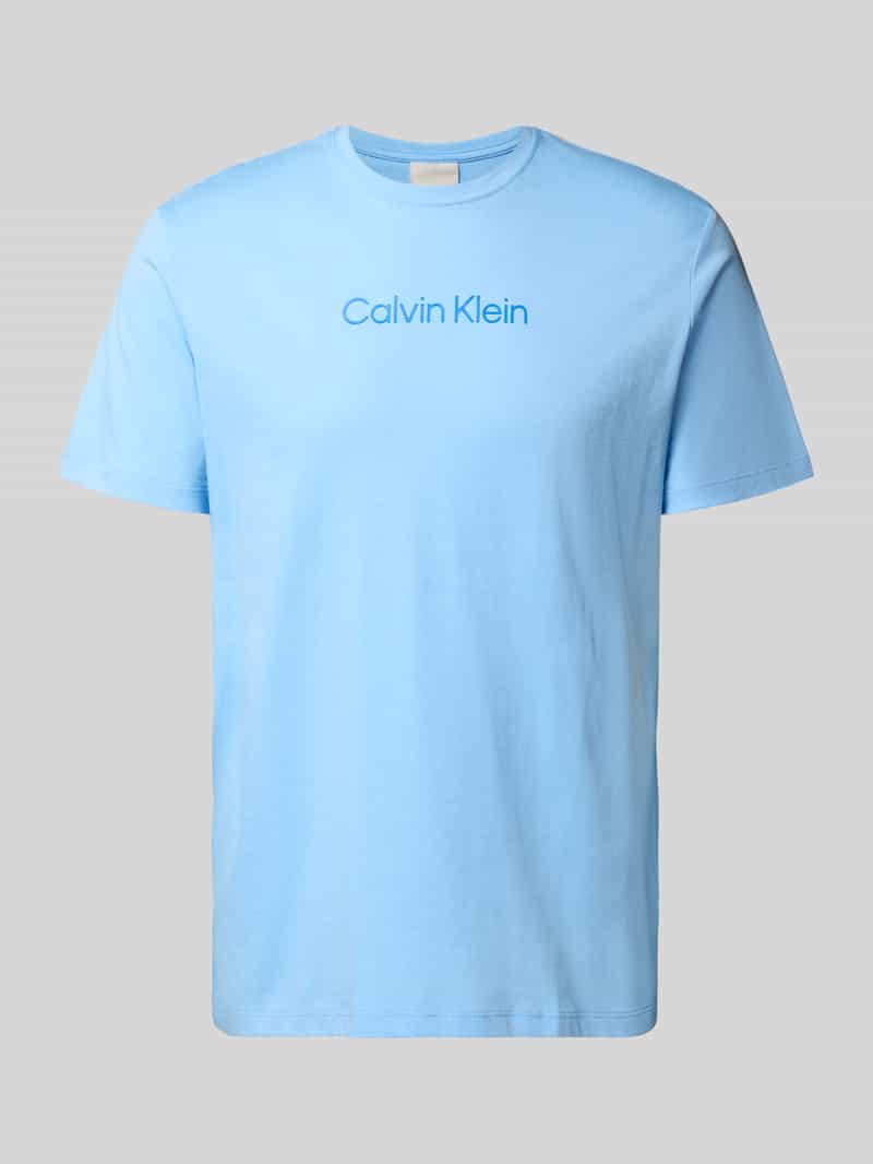 T-shirt z nadrukiem z logo