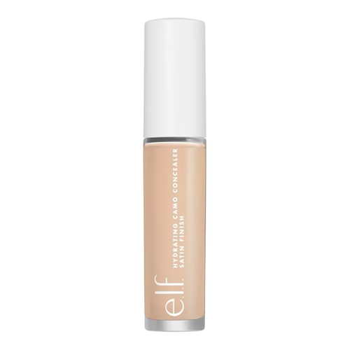 e.l.f. Cosmetics Hydrating Satin Camo Concelaer in Medium Beige Nawilżający korektor o pełnym kryciu
