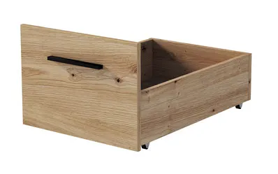 Modułowa szuflada pod łóżko dąb atisan - Mizz 7X