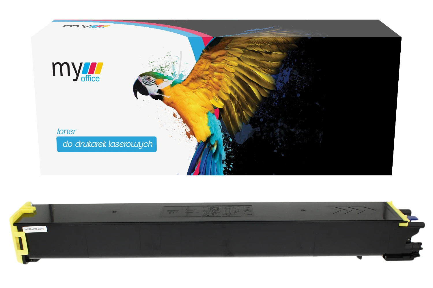 Toner MX-61GTYA Y do Sharp certyfikowany zamiennik marki My Office z dożywotnią gwarancją