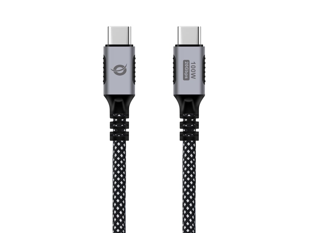 Conceptronic ETTA07B12 kabel USB USB 3.2 Gen 2x2 1,2 m USB C Czarny