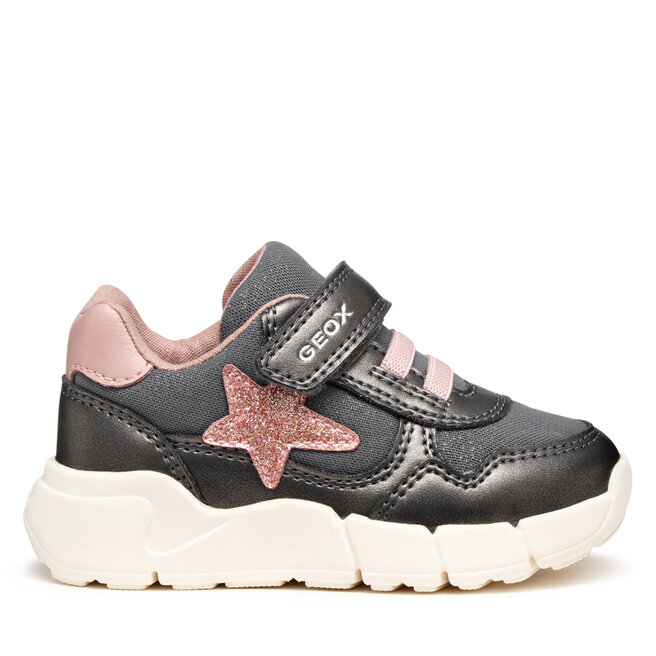 Sneakersy Geox B Flexyper Mini B566NB 0AJAS C9F8W S Szary