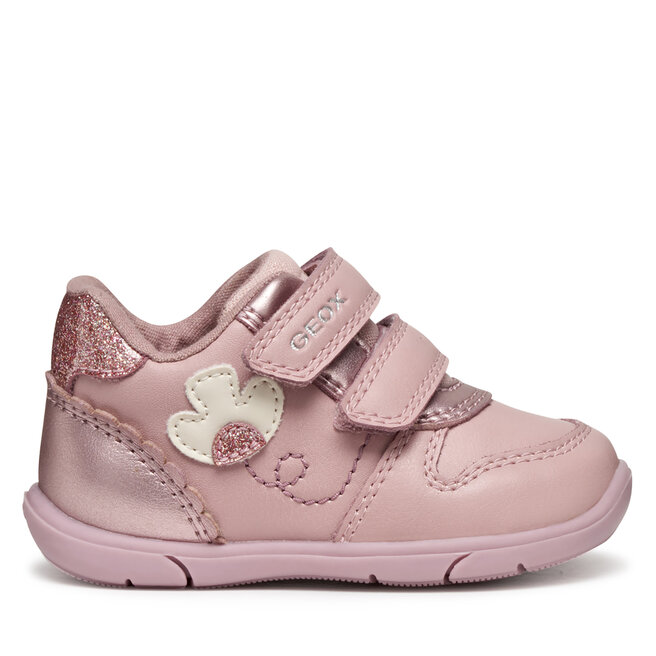 Sneakersy Geox B Zapito B566DC 054AJ C8014 Różowy