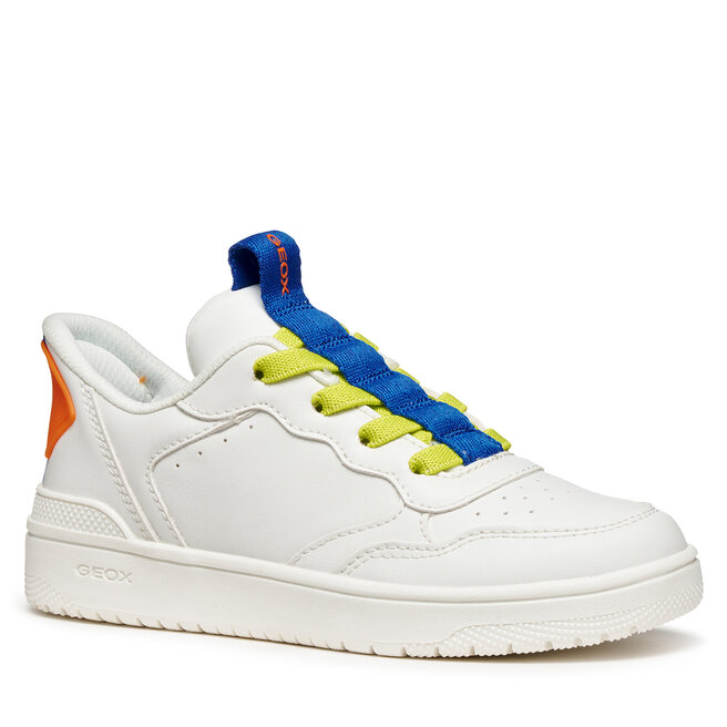 Sneakersy Geox J Washiba Fast In Bo J56NRB 05415 C0293 S Biały