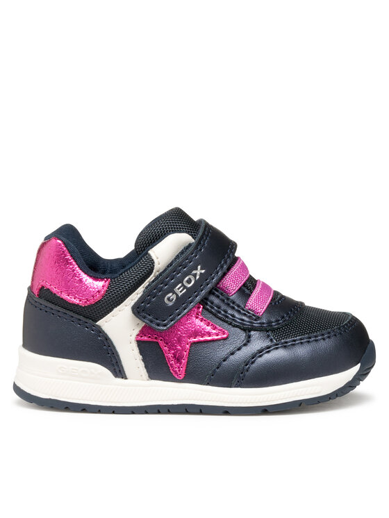 Geox Sneakersy B Rishon B560LA 0NFFU C4268 Granatowy